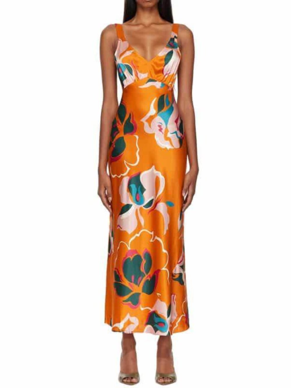 Reformation Daytona Silk Dress